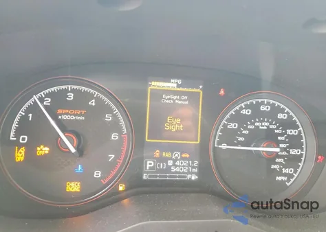 2021 Subaru Forester Sport from USA, damaged, VIN JF2SKARC6MH497599